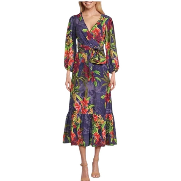 Tommy Bahama Dresses & Skirts - Tommy Bahama || NWT || Villa Views Long Sleeve Maxi Dress